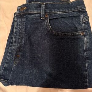 Vintage 1990s Riders Light Wash Relaxed Fit Tapered Mom Jeans